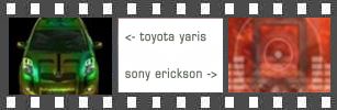 toyota yaris sony erickson commercial